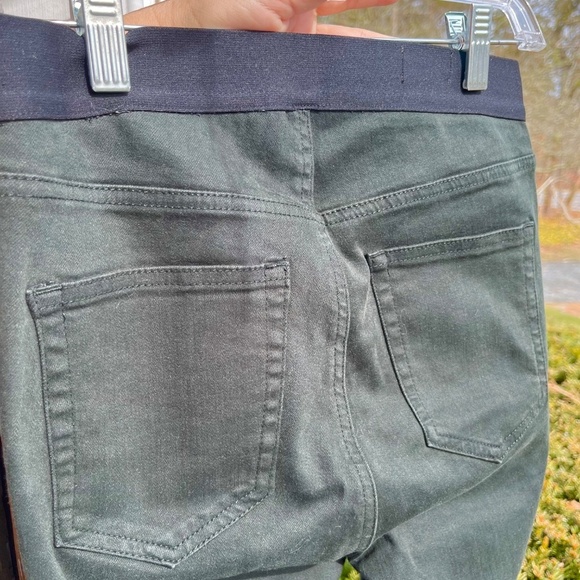 Gap 1969 Pull On Jeggings Jeans Pants Green Stretch Skinny Resolution, Size 29 - Picture 5 of 9